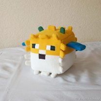Мягкая игрушка Minecraft - Pufferfish (15 см)